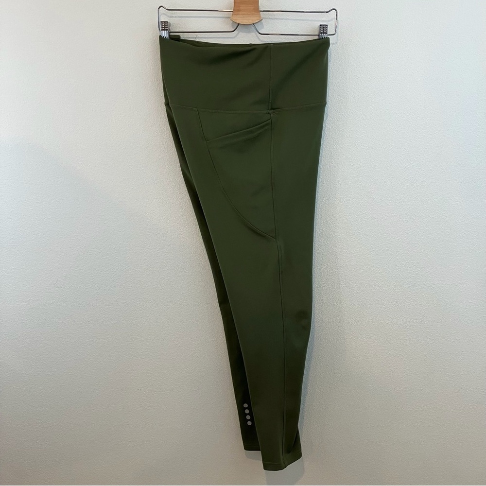 Nicole Miller | Sport Olive Green Leggings - Picture 4 of 7